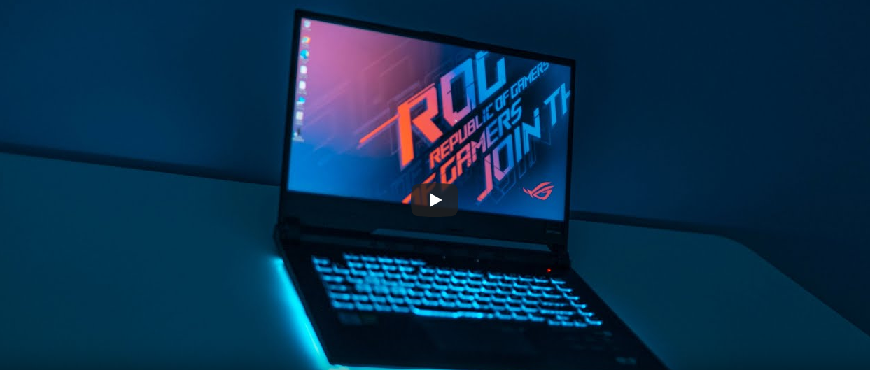 Asus ROG Strix G15 the floating laptop